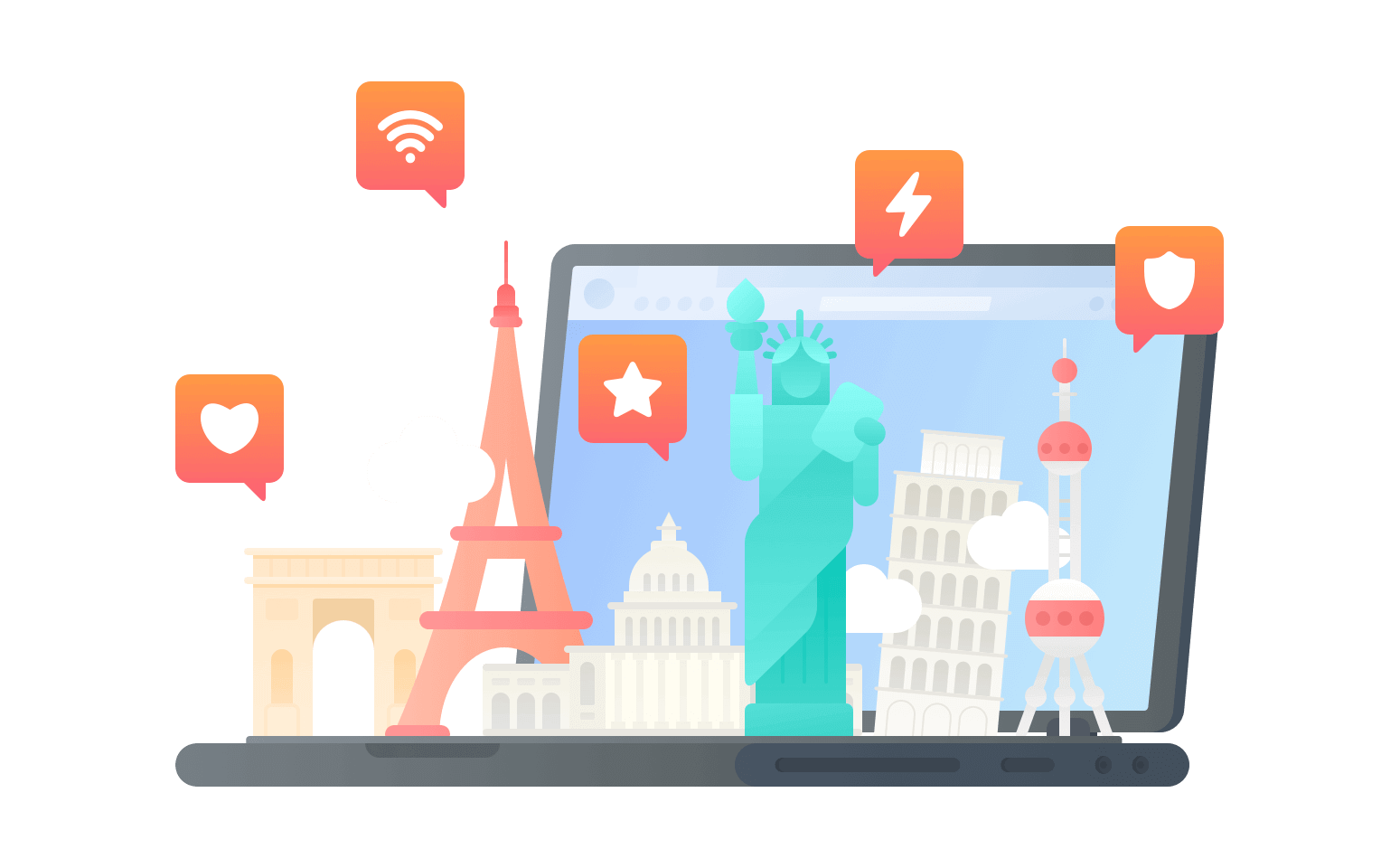 在圣马力诺连接到中国vpn - 快回国